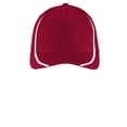 thumbnail image 2 of Sport-Tek Flexfit Performance Colorblock Cap-L/XL (True Red/White), 2 of 2