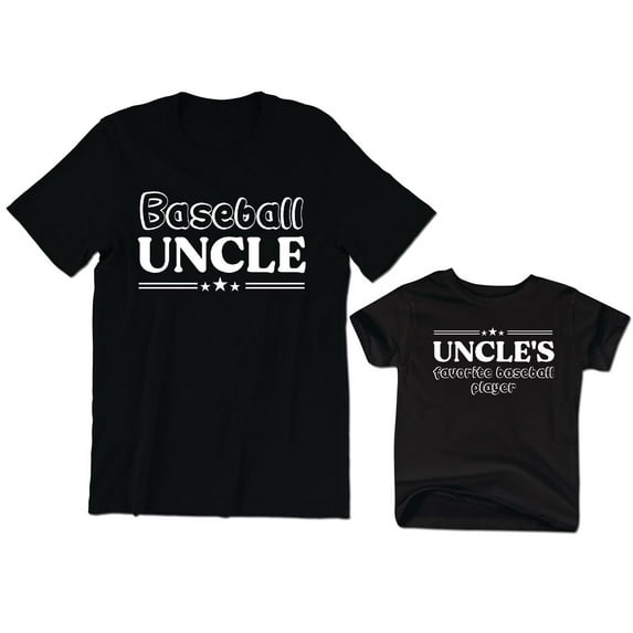Baseball Uncle Men's T-Shirt Sports Tee Uncle'S Favorite Baseball Player Kids Toddler Shirt Youth