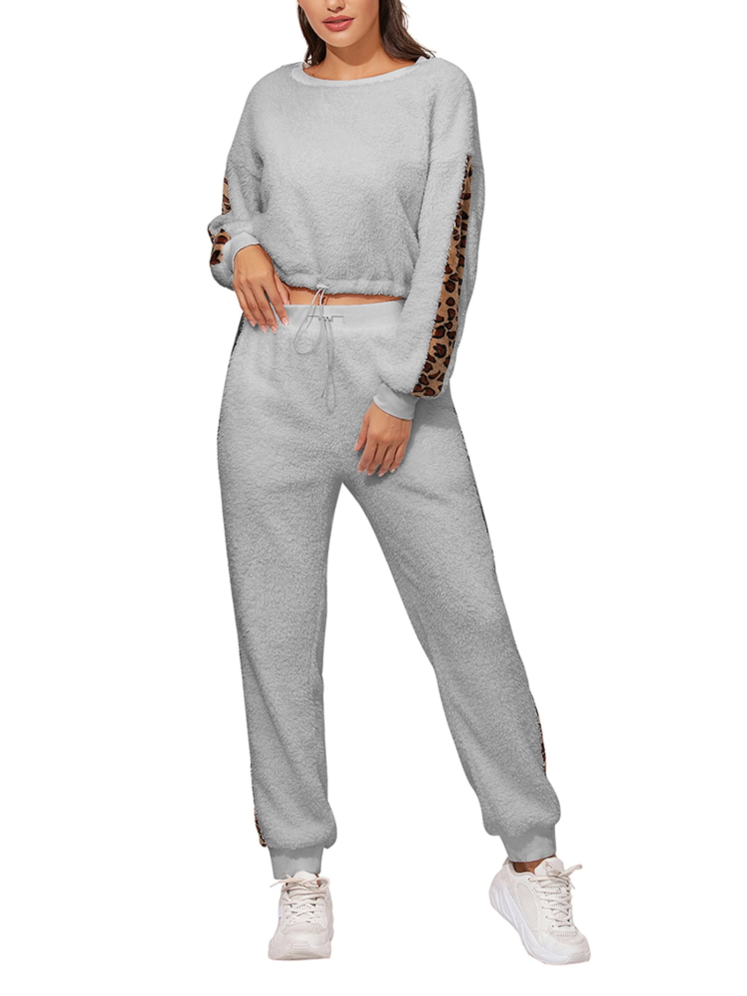 Ma\u0026Baby Women's Outfits Fluffy Fleece 