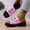 #147-Pink, variant on Wowcloth Women's Platform Slide Sandals – Comfortable One-Strap Wedge Heel with Lightweight Design for Casual Spring Summer Wear