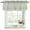 Green, variant on 2 Pack Sage Green Botanical Valances for Windows Bedroom Living Room Window Treatments, Spring Floral Leaf Rod Pocket Valance Drapes Short Kitchen Curtains Over Sink 42"x12"