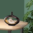 thumbnail image 1 of Ceramic Vase Flower Pot Hollow Animal Deer Nordic Minimalism Modern Sculpture For Arrangement Home Bookshelf Decoration , Negro Oro Corto Corto BLESIY jarrones de flores decorativas, 1 of 8