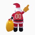 thumbnail image 3 of Kansas City Chiefs Inflatable Santa, 3 of 5