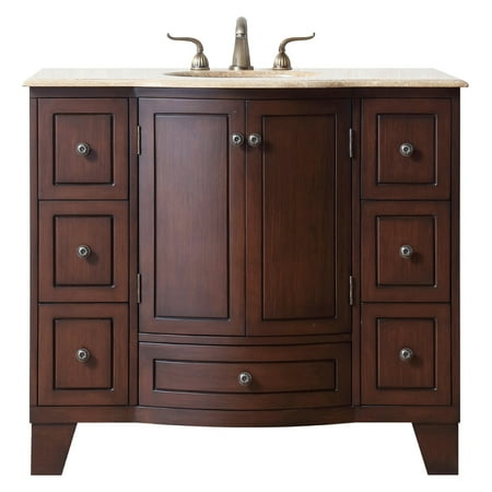 - Stufurhome Grand Cheswick 40 In. Single Bathroom Vanity
