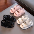 thumbnail image 4 of URMAGIC Baby Boys Girls Sandals Non Slip Soft Sole Outdoor Athletic Shoes Infant Toddler Summer Shoes, 4 of 7