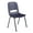 Blue, variant on Gray Stack Chair-Black Frame