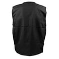 thumbnail image 5 of Men's Multi-Tasche Camera Outdoor Vest Travelers Photography Waitcoat Jacket Black, 5 of 8