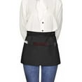 thumbnail image 1 of Waist Apron 3 Pack Waiter Apron Kitchen Apron Cooking Apron with 3 Pockets for Women Men Restaurant Waiter Chef Waitress Barista Black, 1 of 5