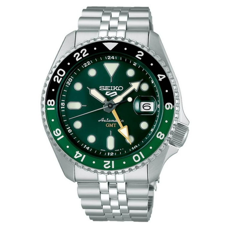 Seiko, Men's Watch, SKX035, Green Dial Automatic Water Resistance