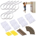 thumbnail image 1 of Correas para Muebles (10 Paquetes), Kit de Correas de Anclaje para Muebles Antivuelco a Prueba de Bebés, Dispositivo de Prevención de Caídas de Muebles, Anclajes de Pared de Seguridad para Muebles a, 1 of 6