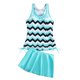 thumbnail image 4 of Traje de baño para mujer Traje de baño dividido con estampado grande para mujer Falda de bikini Traje de baño dividido Trajes de baño para mujer, 4 of 6