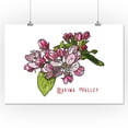 thumbnail image 2 of Yakima Valley, Washington, Apple Blossom Flower, Icon (16x24 Giclee Gallery Art Print, Vivid Textured Wall Decor), 2 of 3