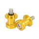 thumbnail image 1 of 2uds 8mm Tono Dorado Motocicleta CNC Oscilante Brazo Carrete Plana Superior Forma, 1 of 6