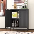 thumbnail image 2 of Bathroom Floor Cabinet,Storage Cabinet with Adjustable Shelf,Modern Freestanding Organizer,Farmhouse Buffet Sideboard,Accent Cabinets for Bathroom,Kitchen,Entryway, 2 of 10