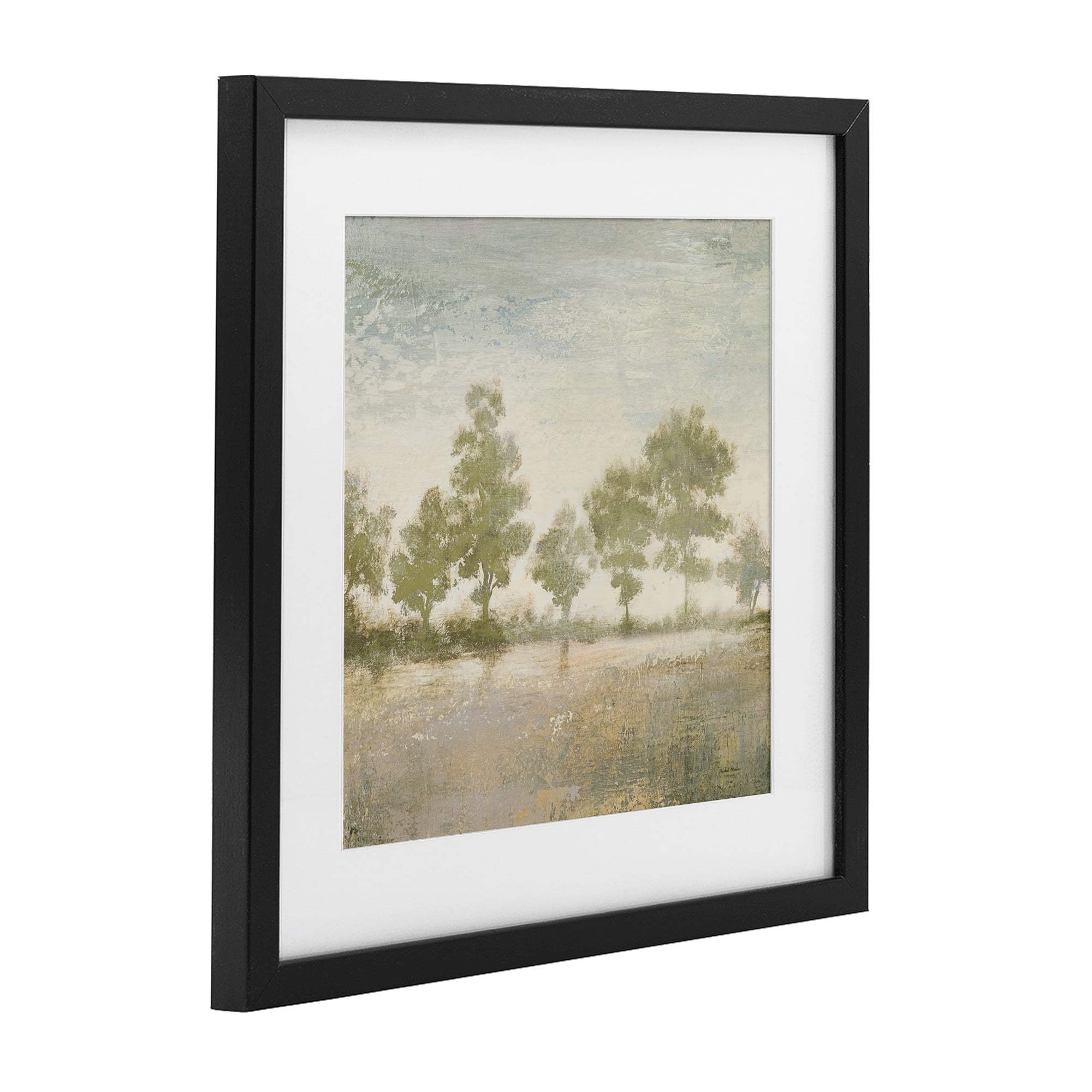 Stupell Industries Forest Light Landscape Black Framed Print Under Glass, design by Michael Marcon