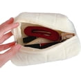 thumbnail image 5 of Estuche para lápices - Estuche para bolígrafos de Gran Capacidad Bolsa de papelería,Escuela Colegio Oficina Pluma Organizador Niñas Bolsa de lápices de Felpa Útiles Escolares Papelería Caja, 5 of 5