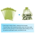 thumbnail image 3 of 100pcs Organza Bags 3.9x5.9 Inch Drawstring Favor Pouches Mesh Bag Army Green, 3 of 7