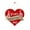 C, variant on SugarBloom 2D Love Heart Door Hanging Sign for Valentine's Day, Wedding Anniversary Party Decor, Front Door Wall Pendant for Home Festive Decorations,D