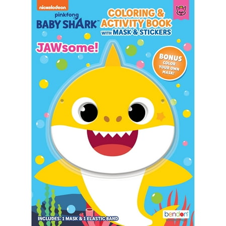 Bendon Publish Hw Baby Shark Mask Book
