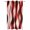 Red Striped Ombre, variant on Outdoor Curtains for Patio Waterproof, Red Striped Ombre Windproof Pravicy Outside Porch Blackout Curtain, Modern Red Moire Geometric Sun Blocking Grommets Curtains for Cabana Gazebo 2 Panels 54"x84"