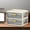 D, variant on Desktop Storage Box with Drawers | Plastic Organizer for Office Desk | Stationery & Cosmetics Storage Cabinet | Multiple Size Options | Space-Saving Design
