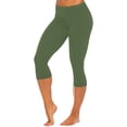 thumbnail image 2 of Jxximdong Leggings for Women Plus Size Loose High Elasticity Ultra Light Fitness Yoga Pants Green S Yoga Pants, 2 of 4