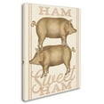 thumbnail image 2 of Trademark Fine Art 'Ham Sweet Ham' Canvas Art by Sue Schlabach, 2 of 3