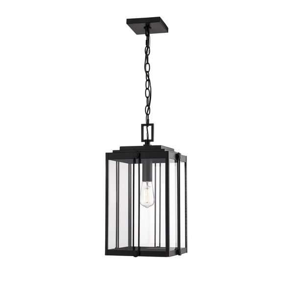 2635-PBK Millennium Lighting Oakland - 1 Light Outdoor Hanging Lantern-17.5 Inches Tall and 10.5 Inches Wide-Powder Coat Black Finish