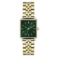 thumbnail image 1 of Alfred Sung Ladies Harmony Gold Green Sunray Dial Link Watch, 1 of 2