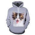 thumbnail image 2 of Nueva sudadera con capucha para hombre, estampado 3D de gato mascota, jersey gráfico, nueva sudadera para pareja, moda informal, sudaderas de calle de talla grande para mujer, 2 of 4