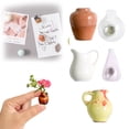 thumbnail image 3 of LQXZWJY 5PC Cute Vase Fridge Magnets Funny Mini Vase Magnets for Fridge, Simulation Ceramic Flower Vase 3D Refrigerator Magnet, Decoration for Kitchen, House, Office, 3 of 9