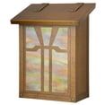 thumbnail image 1 of Americas Finest Lighting AF-3011-WB-GI Gamble Verical Mailbox, Gold Iridescent - Warm Brass, 1 of 1