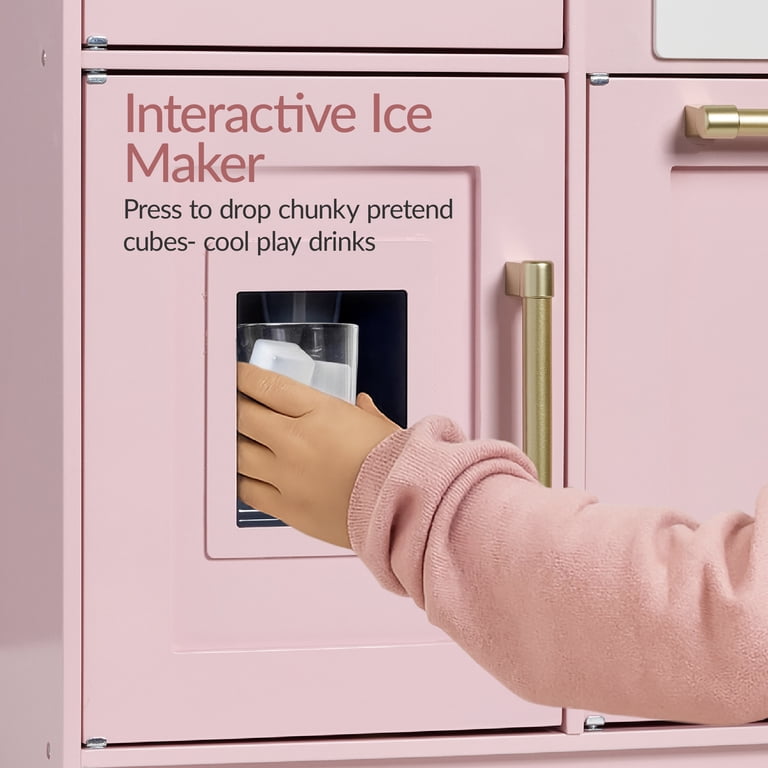 Best Choice Products Wooden Play Kitchen, Light-Up Pink photo 7