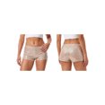 thumbnail image 2 of Women's Sequin Micro Shorts Glitter Sparkly Low Rise Elastic Band Hot Pants for Party Clubwear, 2 of 8