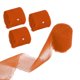 thumbnail image 1 of 4 Rollos Gasa Cinta 1" x 5.5 Yardas Mano Hecho Flecos Gasa Seda Cinta para Ramos Regalo Envoltura Boda Invitaciones Bricolaje Artesanía, Terracota, 1 of 7
