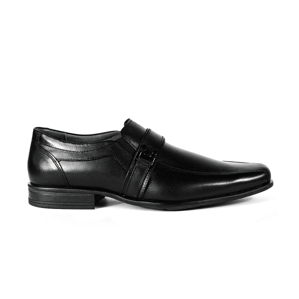 Vestir Sin agujeta Hombre Flexi Piel 90712 Negro Flexi Piel