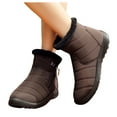 thumbnail image 5 of Aoochasliy Men's Shoes Boots Winter Warm Waterproof Cotton Shoes Nylon Snow Short Botas Basic Clothes, 5 of 10