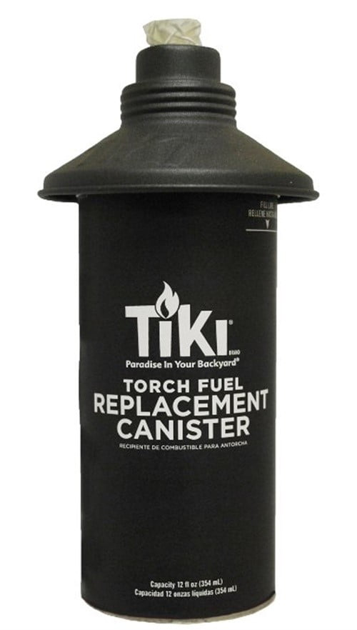 Tiki Replacement Torch Canister Black 