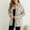 Gray, variant on Flannel Jackets for Women Lapel Collar Button up Fashion Tops Long Sleeves Fall Winter Coat with Pockets