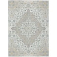 thumbnail image 2 of Addison Rugs Chantille Indoor/Outdoor Traditional Global Ivory Machine Washable Rectangle Rug, 5' x 7'6", 2 of 8