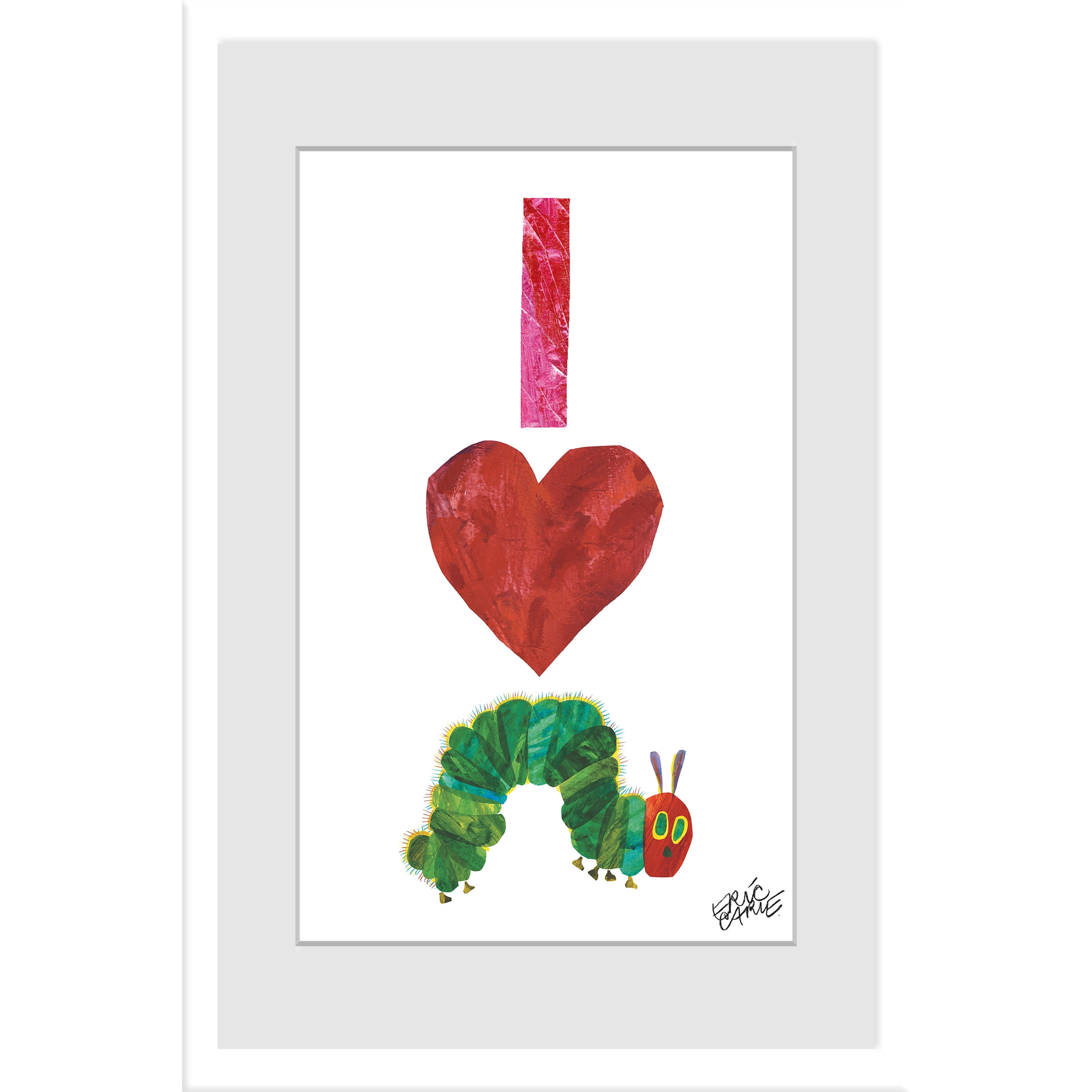 Eric Carle Love for Caterpillars Framed Art Print