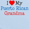 thumbnail image 2 of CafePress - I Love Puerto Rican Grandma Infant Bodysuit - Baby Light Bodysuit, Size Newborn - 24 Months, 2 of 4