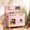 Pink, variant on Arlopu Kids Play Kitchen, Wooden Pretend Kitchen Playset with Realistic Lights & Sounds, Ultimate Interactive Pretend Playset for Toddler