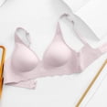 thumbnail image 5 of YHAJDS Women's Comfort Wireless Bra Ribbed Seamless Solid Color Push Up, 5 of 5