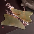 thumbnail image 2 of Placa Gua Sha de cuerno de búfalo, tabla Guasha de masaje, herramienta de raspado para cara corporal, 2 uds., 2 of 8