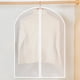 thumbnail image 2 of Fundas para prendas, a prueba de polvo, polillas y humedad, fundas protectoras semitransparentes con cremallera para camisas, trajes y abrigos, 5 unidades, 60 140 cm, 2 of 5