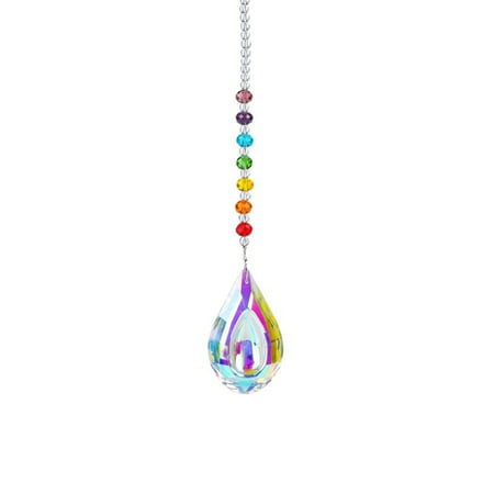 

Iridescent Crystal Pendant Hanging Type for Indoor Window Hanging Garden Decorat Iridescent Crystal Pendant for Indoor Window Hanging Garden Decorat Hanging Type New Pipa No.4