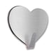 thumbnail image 4 of Ganchos adhesivos en forma de corazón, 10 piezas de ganchos adhesivos sin costuras en forma de corazón, ganchos de acero inoxidable, materiales ecológicos, 4 of 11