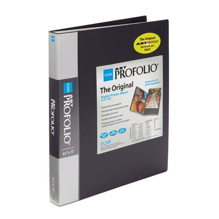 UPC: 0075633903585 | Itoya Original Art ProFolio  8.5 x11”  48-page Art Portfolio