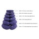 thumbnail image 4 of Cojín De Asiento Inflable, Estera De Asiento Inflable Transpirable De PVC De Diferentes Tamaños, Oficina De Estrés Uniforme Para Dormitorio De Descanso En El Hogar, 4 of 7